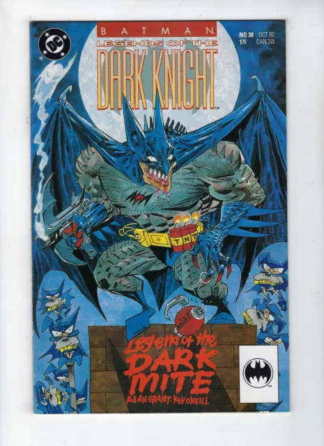 BATMAN: LEGENDS OF THE DARK KNIGHT # 38 (DARK MITE, High Grade, OCT 1992) NM