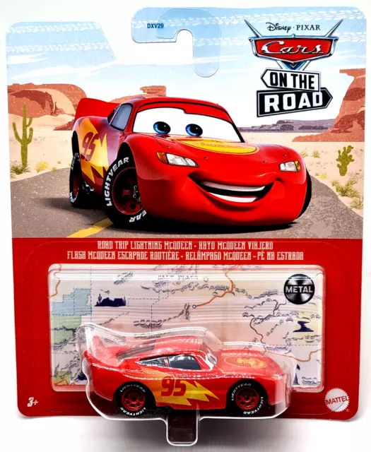 Disney PIXAR Cars 1:55 Auto HHT95 Road Trip Lighting McQueen