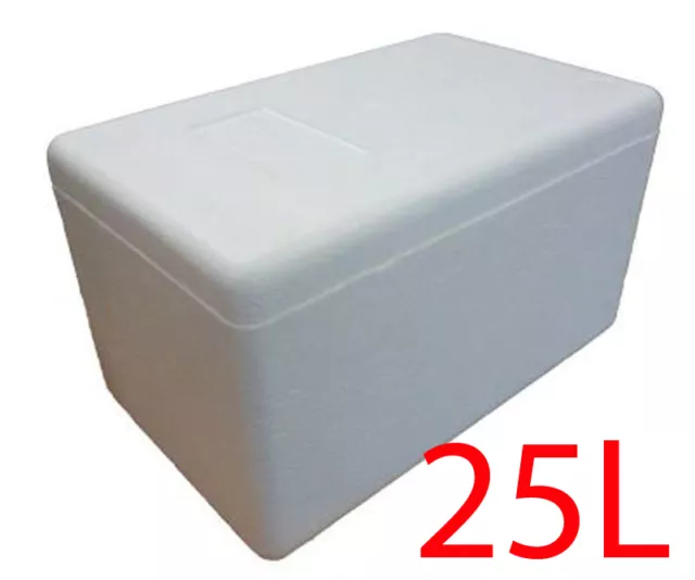 25L XL Polystyrene styrofoam padded foam cooler ice picnic box planter icebox