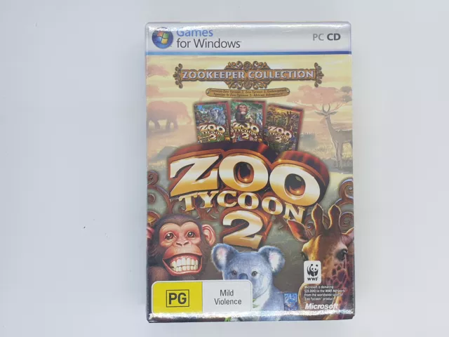 ZOO TYCOON: COMPLETE Collection (PC, 2009) Brand New Not Opened $29.95 -  PicClick