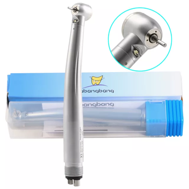 NSK Style Dental Turbina LED E-generator High Speed Handpiece Fiber Optic 4Hole