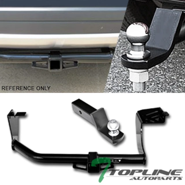 Topline For 2014-2020 Outlander Class 3 Trailer Hitch Receiver+2" Ball Mount-Blk