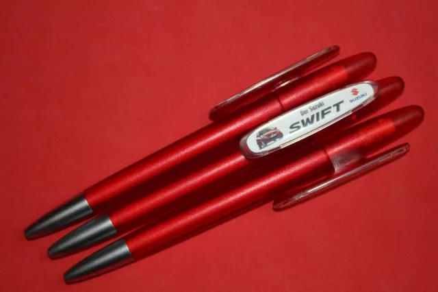 3* Kugelschreiber von Prodir * SUZUKI SWIFT * VIP DS5 Ballpoint Pen swiss made 3