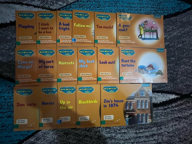 READ WRITE INC. Phonics: Set 4 (Orange):by Gill Munton, Ruth Miskin (17 ...