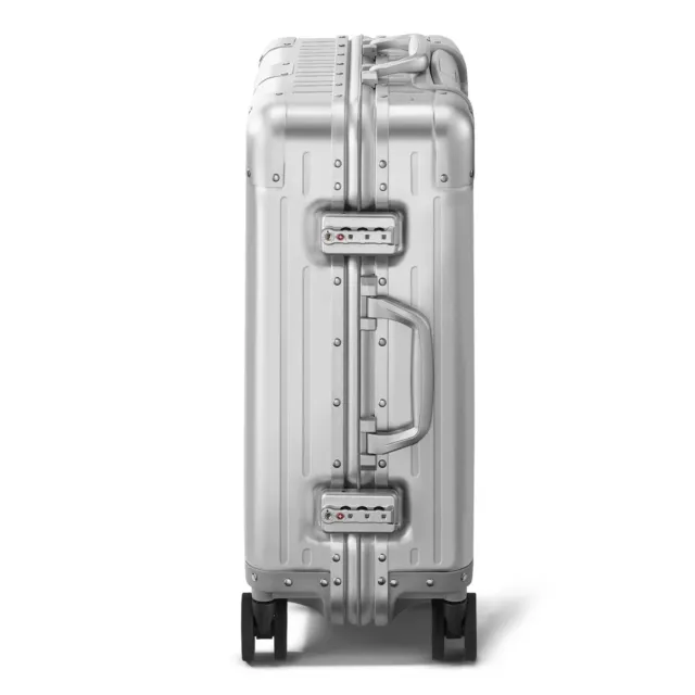 ZEBAR ® STUDIOS ORIGINAL Cabin SILVER Trolley Koffer Alu 55x40x23 suitcase NEW,
