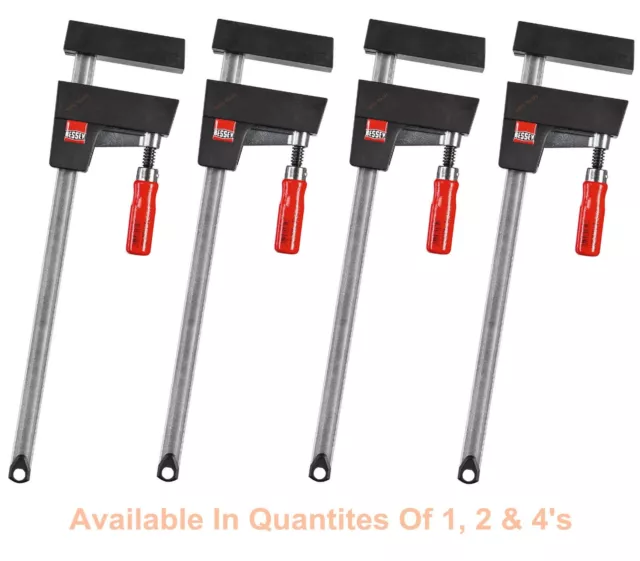 BESSEY UK100 UniKlamp 1000mm Adjustable Parallel Jaw F Clamp & Spreader,1,2,4's