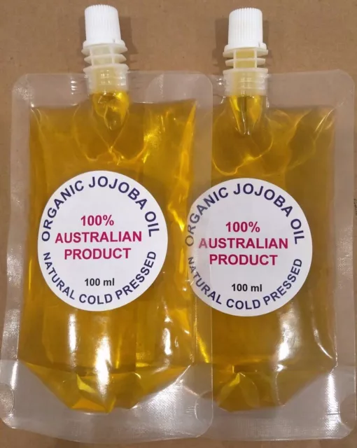 E-Bay Best Organic Jojoba Oil, 50Ml, 100Ml, 200 Ml, Cold-Pressed Free Postage