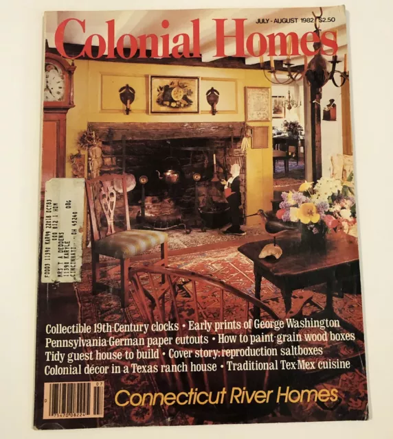 Colonial Homes Magazine July-August 1982