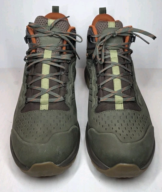 Mid Guy MERRELL MOAB SPEED 2 LTR Mid Waterproof Men’s Size 12 Olive Hiking ...
