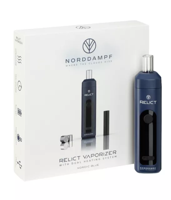 NORDDAMPF RELICT Vaporizer *Blau* - Inhalator für Heilkräuter