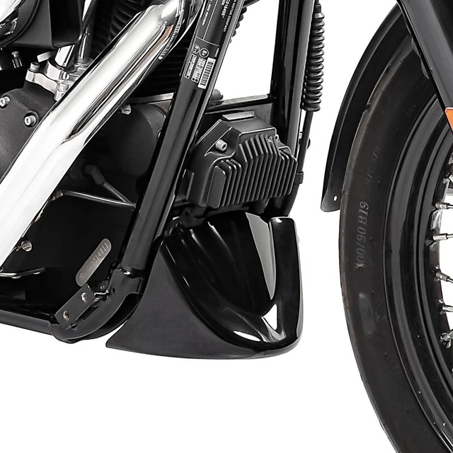 Cache Calandre Moto Chromée Pour Harley Softail – Protection Radiateur Fat Boy, Slim, Street Bob, Breakout – Look Argent Premium
