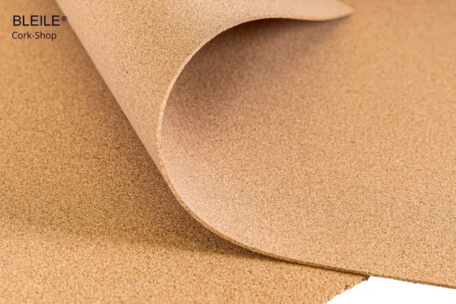 Sughero a rulli fine 4 mm 220 kg/m3 1,04 m x lunghezza desiderata suono a calpestio isolamento laminato