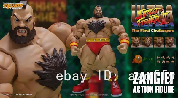 Storm Toys 1/12 GAME Street Fighter SF ZANGIEF 6 inchs Action Figure In Stock