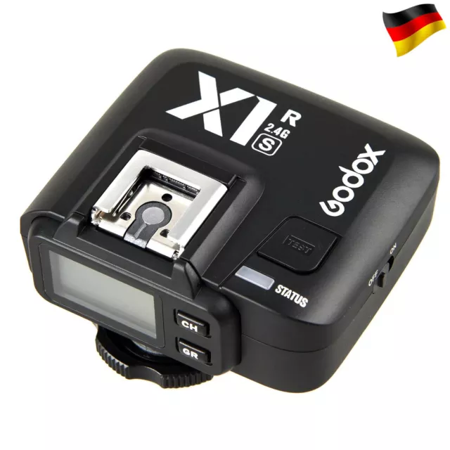 Godox X1R-S 2.4G Blitz Empfänger Receiver mit Kabel für Sony Kamera