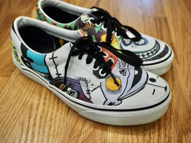 VANS DISNEY NIGHTMARE Before Christmas Classic Slip On Lace