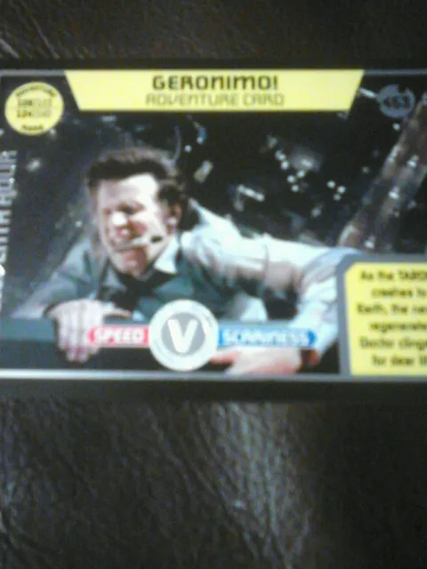 Dr who monster invasion ultimate Ltd Edition card number 453 geronimo