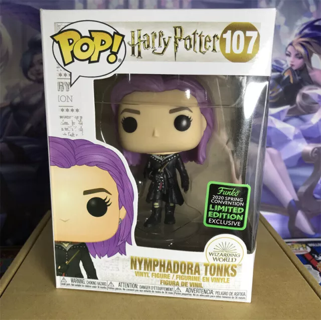 figurine Pop Harry Potter Nymphadora Tonks #107 Exclusive Vinyl Toy w/Protector