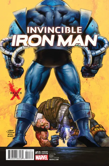 Invincible Iron Man #11 (2016) Death Of X Variant, Bendis, Deodato, Nm