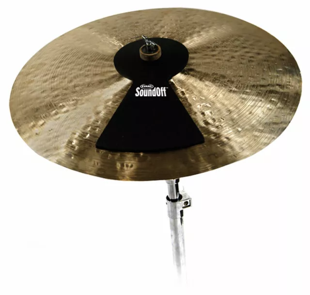 EVANS HQ SO-CYM SoundOff Cymbal Crash Mute