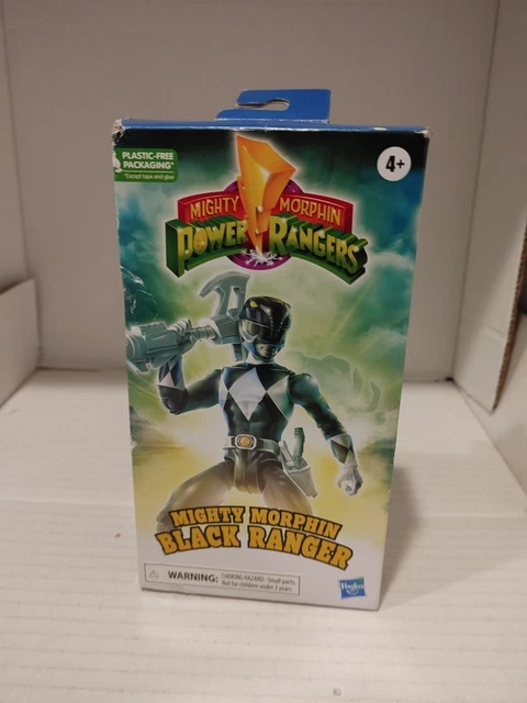 Power rangers - figurine articulee auto-morphin de 15 cm - ranger noir | figurines | jouéclub Power rangers - figurine articulee auto-morphin de 15 cm - ranger noir | figurines | jouéclub