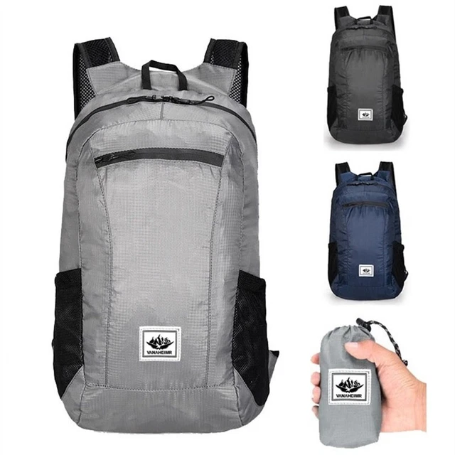 Sac de randonnée en plein air ultraléger, Portable, pliable, étanche, pour femme
