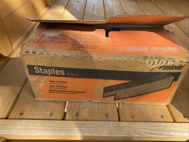 Paslode 1/2" Crown Galvanized Staples Ot2695 16 Gauge 1-1/2” Inch