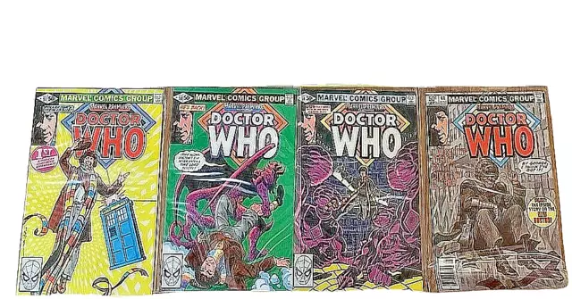 MARVEL PREMIERE #57-60 VF FEATURING DOCTOR WHO 1st APPEARANCE US SET 57 58 59 60