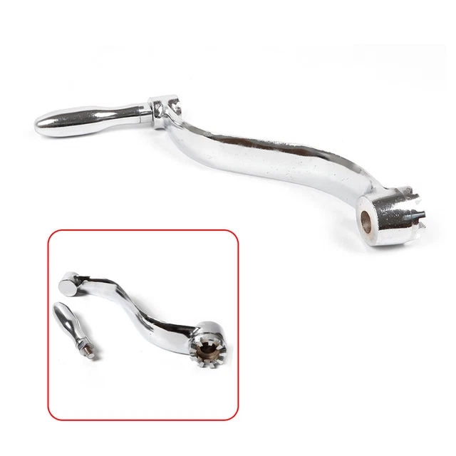 MILLING KNEE CRANK Handle 9 Teeth Lifting Mill Machine Elevating Crank