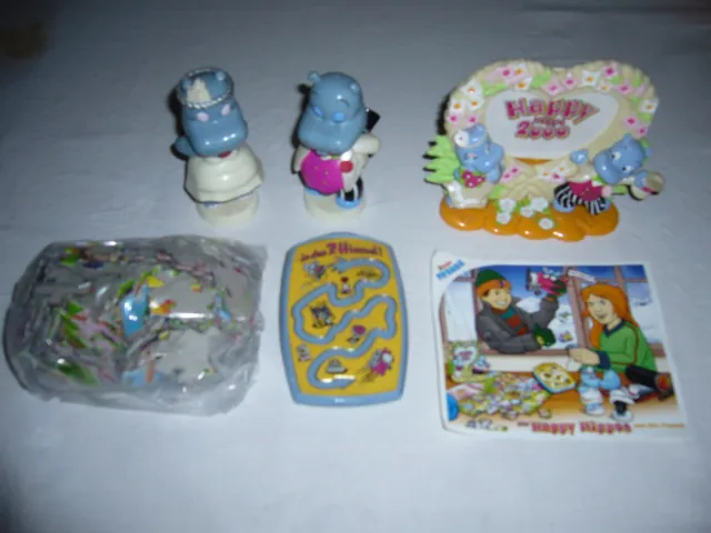 Ü-Ei  Maxi Ei   Happy Hippo Hochzeit 1999       Auswahl Spielzeug    siehe Liste
