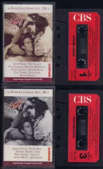 Kuschelrock 1 Genesis Europe Sade Joe Cocker Jennifer Rush Tape MC Kassette, 131