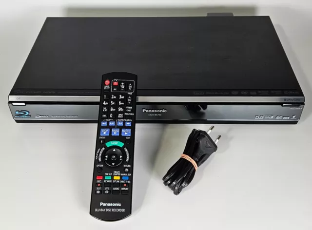 Panasonic DMR-BS750 3D BluRay Recorder DVD 250GB Festplatte DVB-S Sat Twin Tuner