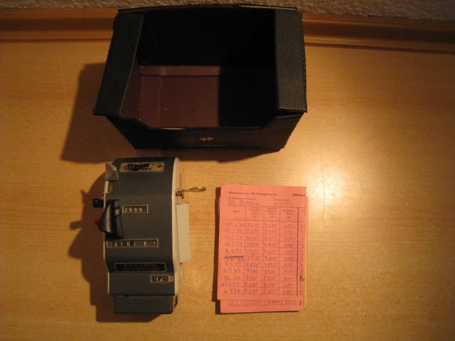 Alte Mechanische Frankiermaschine
