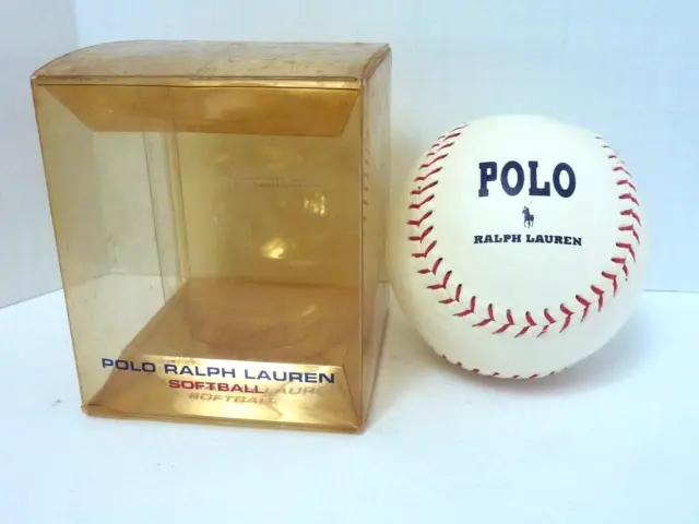 Scarce POLO  Ralph Lauren Promotional Advertising Softball 1970's-80s