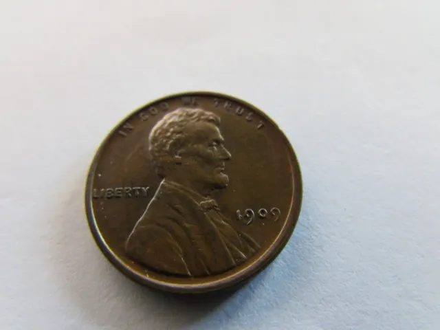 1909 Brown UNC Lincoln Wheat Cent Copper Penny Philadelphia Mint Coin 1c NO VDB