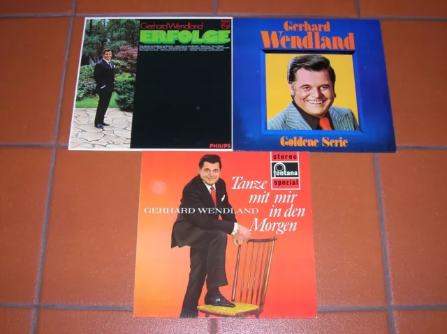 "12" - LP-Sammlung - GERHARD WENDLAND - 3 LPs - near MINT !!!