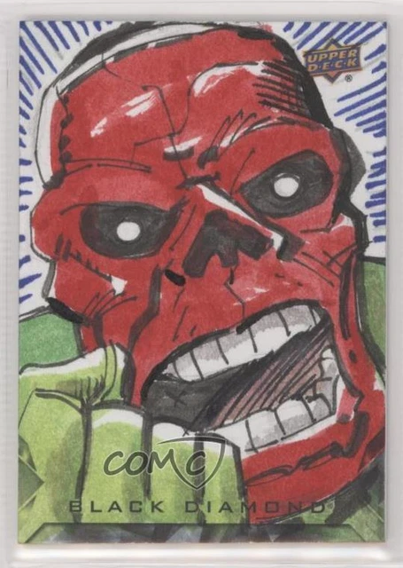2021 Upper Deck Marvel Black Diamond Sketch Cards 1/1 Al Milgrom #SKT Auto x9h