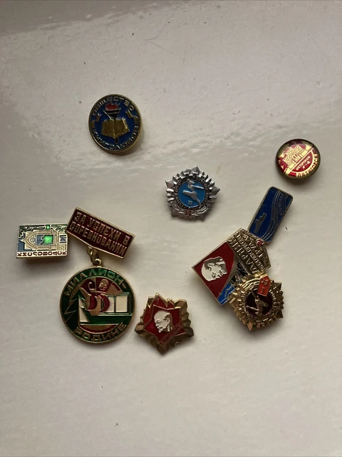 World War 2 Vintage Authentic Soviet Medals