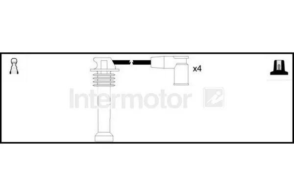 Qualitätszündung HTML Blei Set Intermotor FORD 83070