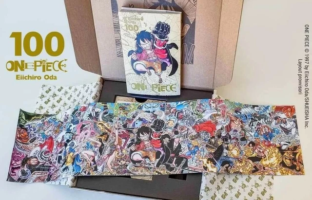 COFFRET MANGA ONE Piece 100 Collector Italien Celebration Edition EUR