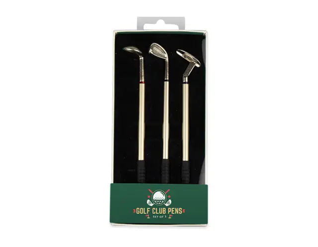 Miniature Golf Club Pen Set  (Set Of 3)  *Cyber Monday Price*