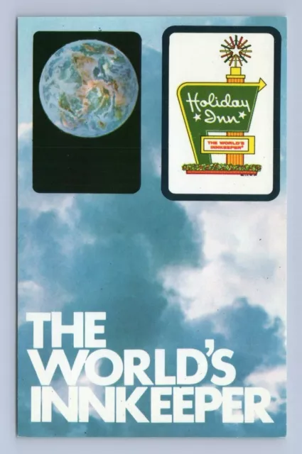 Crawfordsville Indiana Holiday Inn The World's Innkeeper Advertising Postcard