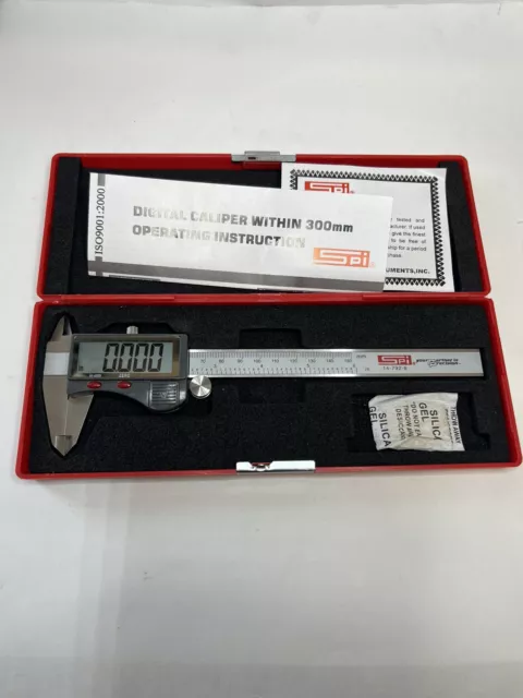 6" Electronic Digital Caliper SPI Brand Big Screen 0.000" Graduation @ 99 Cents