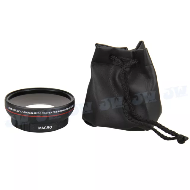 67MM HD Wide Angle Macro Lens for Canon T4i T5i 700D 650D 7D 60D 18-135MM 17-85M