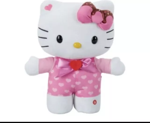 HELLO KITTY ANIMATED Plush Valentines Greeter Side Stepper 2024 CVS NEW