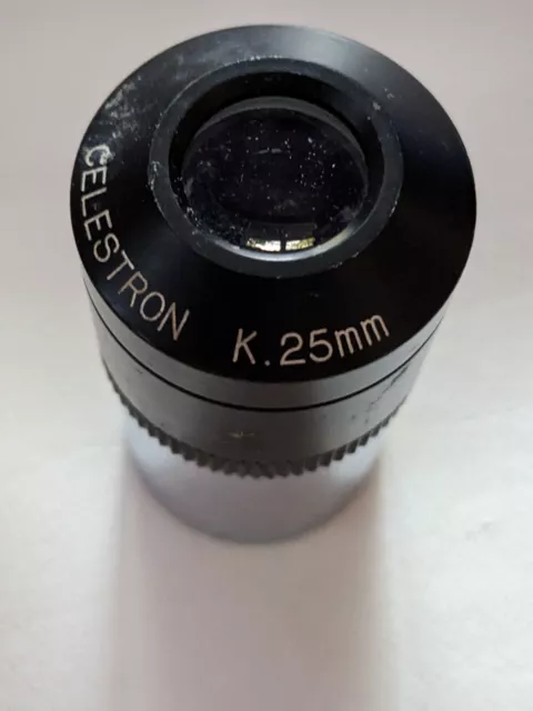 Celestron K .25mm Telescopio Espacio Lente Ocular Japón
