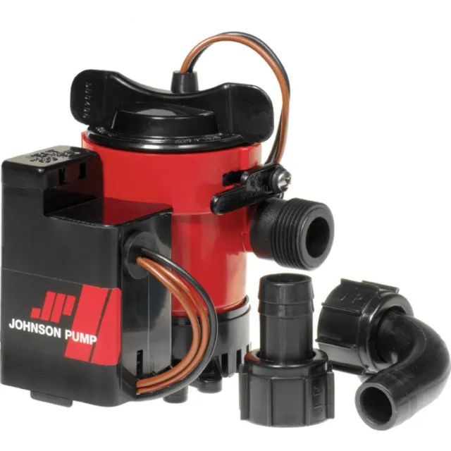 Johnson Pump Cartridge Combo 1000GPH Auto Bilge Pump w/Switch - 12V