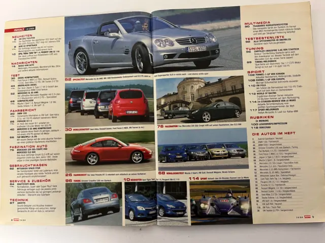 AUTOZEITUNG 14/2004 -Audi A3 Sportback - BMW E87 120i - VW Golf R36 - Mercedes 2