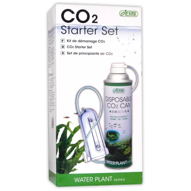 Ista Waterplant Co2 Diffuser Set System Growing Live Fish Tank Aquarium Plants