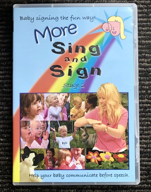 MORE SING AND Sign Baby Signing DVD Stage 2 £5.00 - PicClick UK