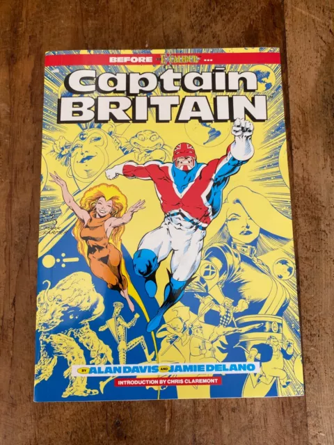 CAPTAIN BRITAIN: Before Excalibur Trade Paperback (1988) Marvel Comics TPB